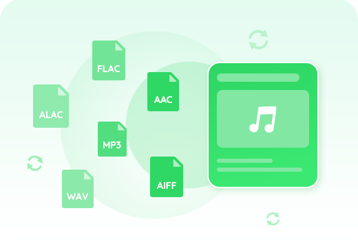 Convert Streaming music into 6 Music Formats