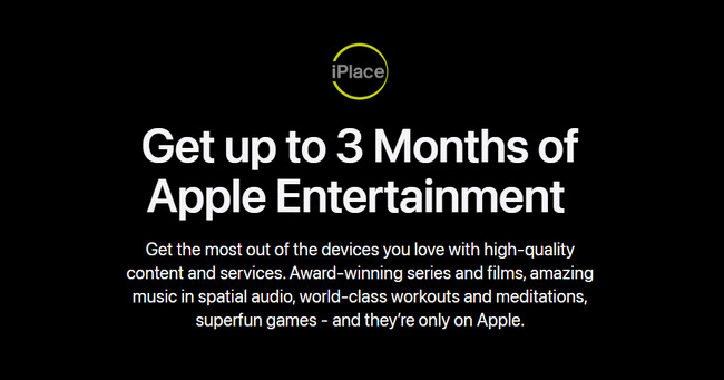 get apple music free Through iPlace MTS